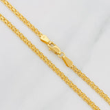 Bismark Chain 3g / 20 in / 2.2mm Yellow Gold 18K