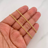 Cadena China 2.75g / 18 in / 2.2mm Oro Amarillo 18K