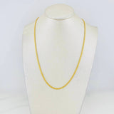 Cadena China 2.75g / 18 in / 2.2mm Oro Amarillo 18K