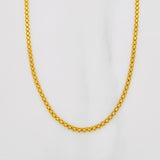 Bismark Chain 4.5g / 20 in / 1.9mm Yellow Gold 18K