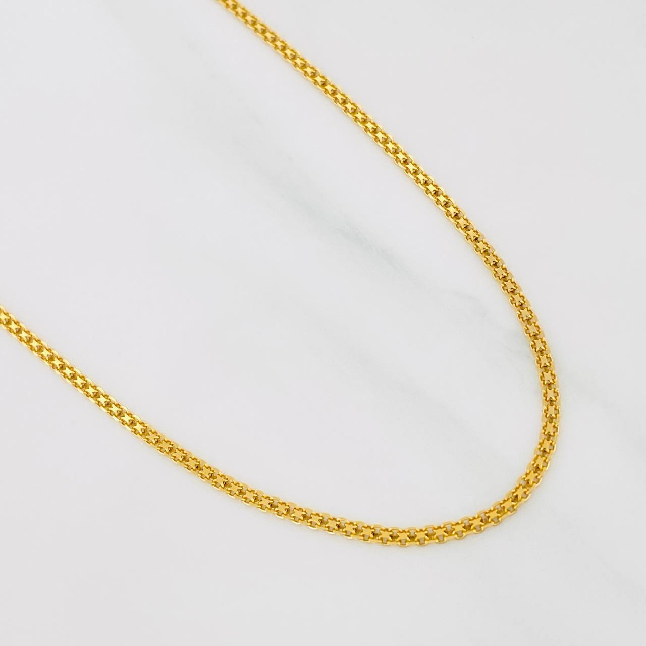 Bismark Chain 4.5g / 20 in / 1.9mm Yellow Gold 18K