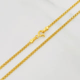 Bismark Chain 4.5g / 20 in / 1.9mm Yellow Gold 18K