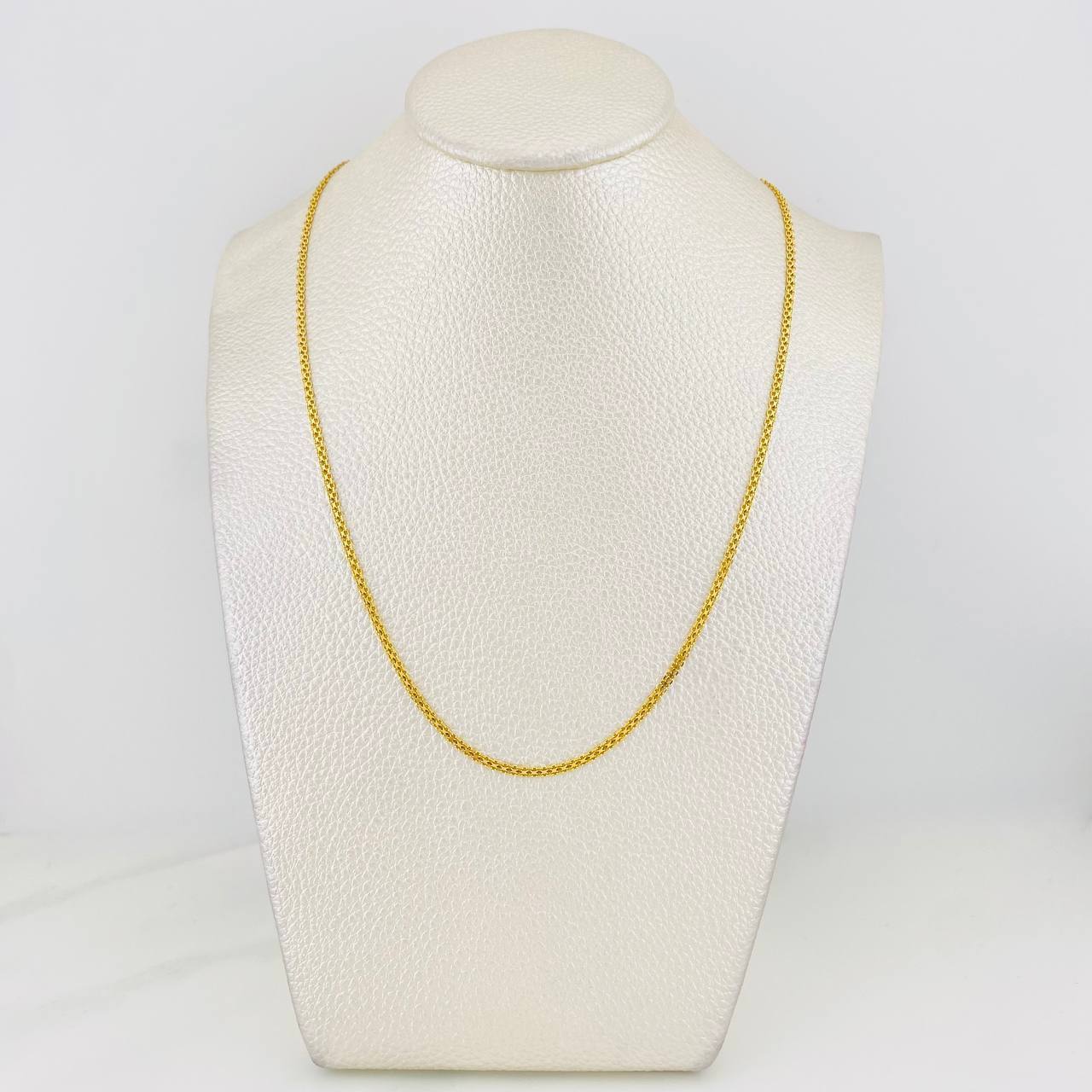 Bismark Chain 4.5g / 20 in / 1.9mm Yellow Gold 18K