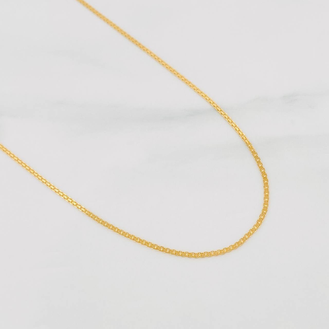 Bismark Chain 2.3g / 24 in / 1.2mm Yellow Gold 18K