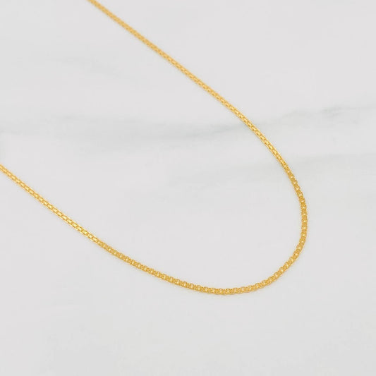 Bismark Chain 1.8g / 18 in / 1.2mm Yellow Gold 18K