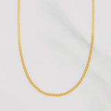 Bismark Chain 2.3g / 24 in / 1.2mm Yellow Gold 18K