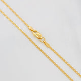Bismark Chain 1.8g / 18 in / 1.2mm Yellow Gold 18K