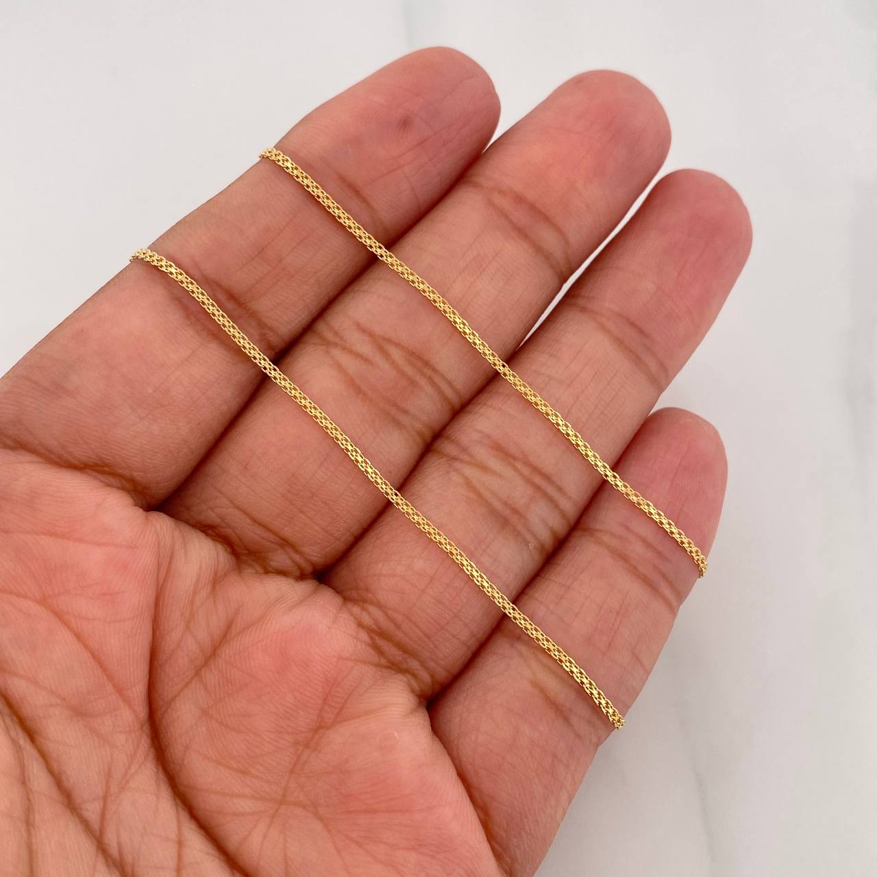 Bismark Chain 1.8g / 18 in / 1.2mm Yellow Gold 18K