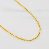 Cadena Lazo 2.3g / 24 in / 1.93mm Oro Amarillo 18K
