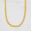 Cadena Cubana Tibetana 5.5g / 24 in / 2.71mm Oro Amarillo 18K