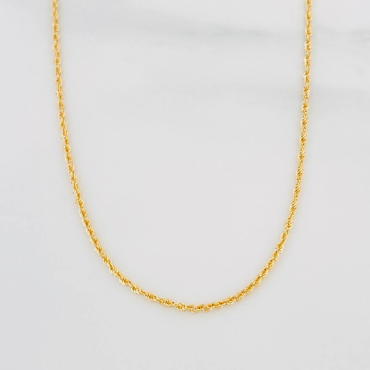 Cadena Lazo 0.85g / 18 in / 1.23mm Oro Amarillo 18K