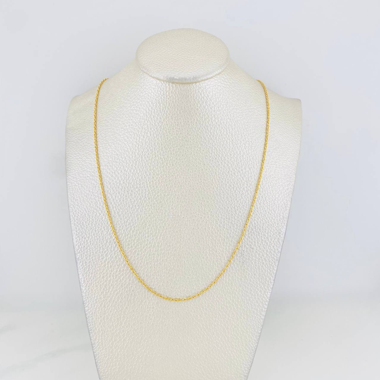 Cadena Lazo 0.85g / 18 in / 1.27mm Oro Amarillo 18K