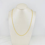 Cadena Singapur 1.55g / 20 in / 1.53mm Oro Amarillo 18K