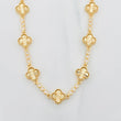 Halo Clover Diamond Cut Chain 28.2g / 20 in / 9.36mm 18K Yellow Gold