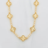 Halo Clover Diamond Cut Chain 28.2g / 20 in / 9.36mm 18K Yellow Gold