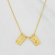 Cadena Aro Seguido Escapulario 3.85g / 18 in / 1.3mm Oro Amarillo 18K