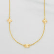 Cadena Aro Seguido Figuras 2.65g / 18 in / 1.11mm Oro Amarillo 18K