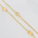 Cadena Aro Seguido Figuras 2.65g / 18 in / 1.11mm Oro Amarillo 18K