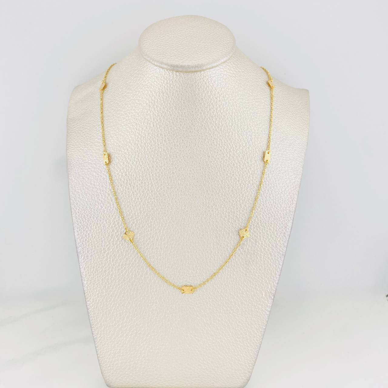 Cadena Aro Seguido Figuras 2.65g / 18 in / 1.11mm Oro Amarillo 18K