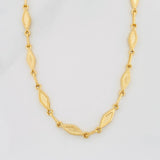 Cadena Rustica Rombos 8.2g / 18 in / 4.16mm Oro Amarillo 18K