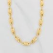 Cadena Rustica Tornillo 14.4g / 24 in / 5.04mm Oro Amarillo 18K