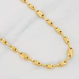 Cadena Rustica Tornillo 11.05g / 20 in / 5.58mm Oro Amarillo 18K