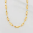Cadena Rustica Cilindro 7.3g / 20 in / 3.31mm Oro Amarillo 18K