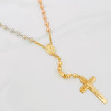Rosario Virgen Milagrosa 24g / 24 in / 5mm Tres Oros 18K