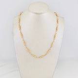 Rustic Dubai Chain 6.9g / 18 in / 3.15mm Rose Gold 18K
