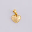Pendant Heart 0.85g / 3/4 in Yellow Gold 18K