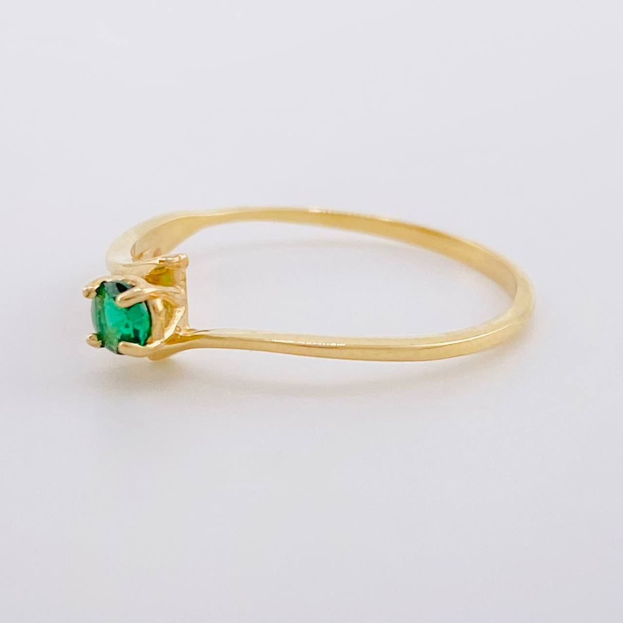 Ring Pave Band 0.95g / T5 1/2 Yellow Gold 18K