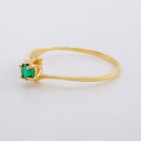 Ring Pave Band 0.95g / T5 1/2 Yellow Gold 18K