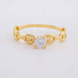Solitaire Ring GC 1.45g / T6 Yellow Gold 18K