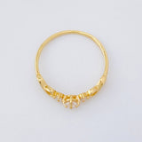 Solitaire Ring Infinites 1g / T5 1/2 Yellow Gold 18K