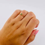 Ring Pave Band 0.95g / T5 1/2 Yellow Gold 18K