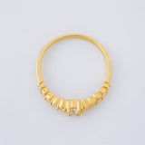 Trinity Channel Ring 1.55g / T6 3/4 Yellow Gold 18K