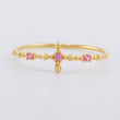 Sphere Cross Ring 0.7g / T6 1/2 Yellow Gold 18K