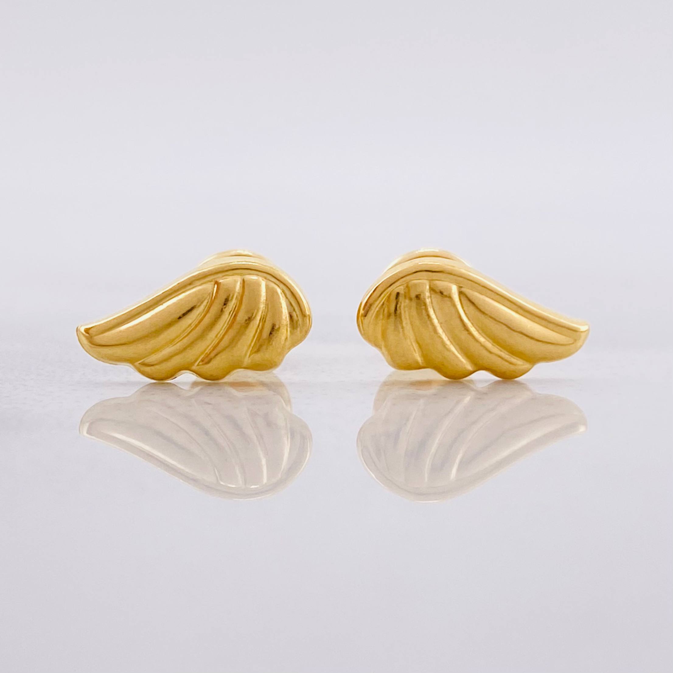 Topos Alas 0.7g / 5.4mm Oro Amarillo 18K