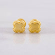 Topos Trebol 0.45g / in / 6mm Oro Amarillo 18K