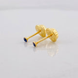 Topos Bisel 0.35g / in / 2mm Oro Amarillo 18K