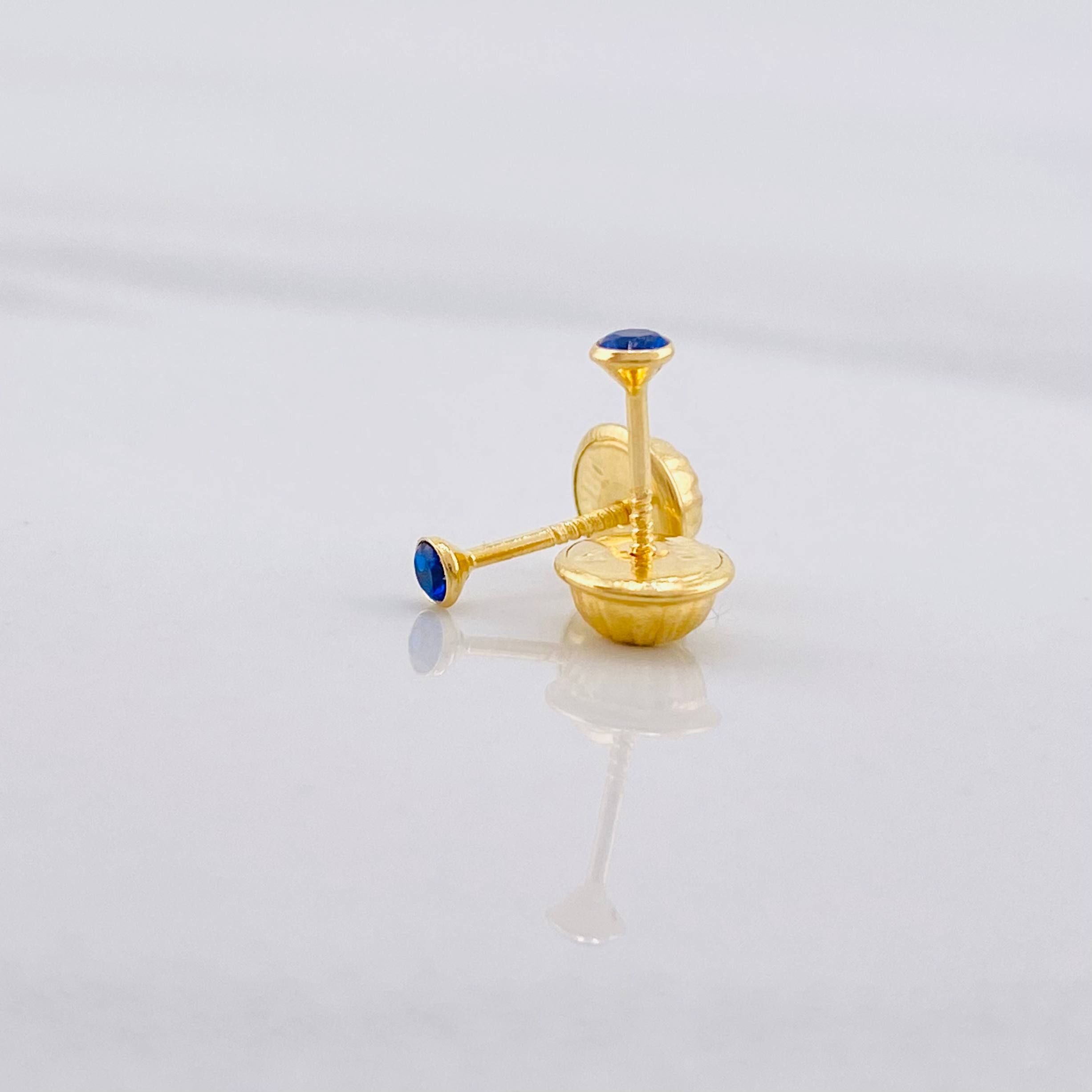 Topos Bisel 0.35g / in / 2.6mm Oro Amarillo 18K