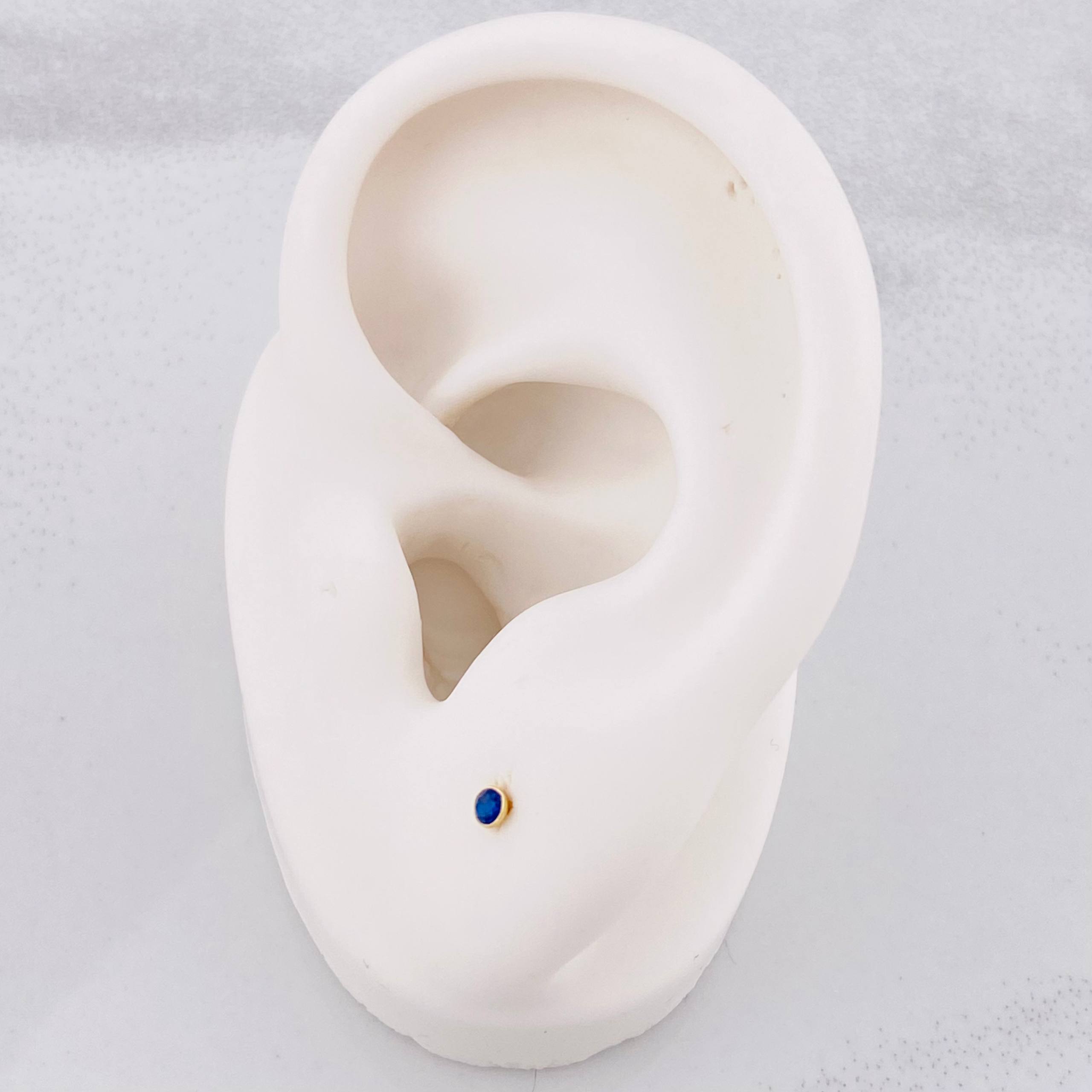 Topos Bisel 0.35g / in / 2.3mm Oro Amarillo 18K