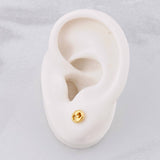 Topos GC 0.5g / in / 5.4mm Oro Amarillo 18K