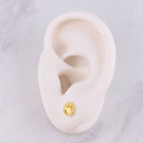 Topos Circulo Corona 0.85g / in / 6.6mm Oro Amarillo 18K
