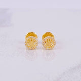 Topos Circulo Corona 0.7g / in / 5.7mm Oro Amarillo 18K