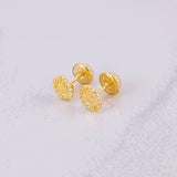 Topos Circulo Corona 0.7g / in / 5.8mm Oro Amarillo 18K