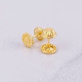 Topos Circulo Corona 0.75g / in / 5.8mm Oro Amarillo 18K