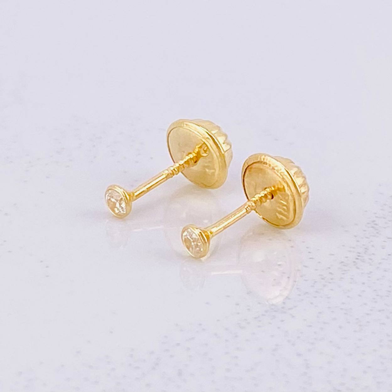 Topos Bisel 0.35g / in / 2 mm Oro Amarillo 18K