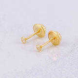 Topos Bisel 0.35g / in / 2 mm Oro Amarillo 18K