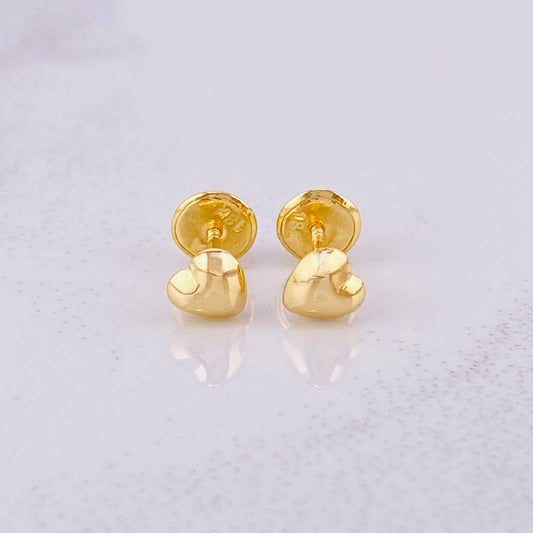 Topos Corazón 0.45g / in / 4.9mm Oro Amarillo 18K